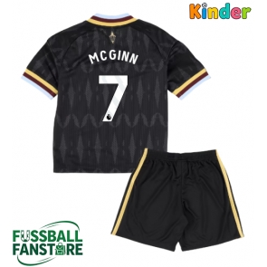Aston Villa John McGinn #7 Replik Auswärtstrikot Kinder 2026-27 Kurzarm (+ Kurze Hosen)